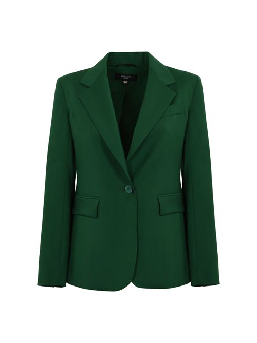 Giacca Lamine in lana pura verde WEEKEND MAX MARA | 2425046051600007